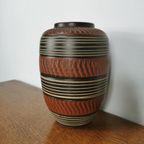 Vintage Keramiek Vaas Krupp-klinker West Germany thumbnail 7