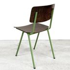 Vintage Marko Stoelen, Groen Opnieuw Gepoedercoat Frame. thumbnail 3