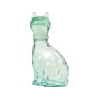 Kleine Glazen Katten Karaf Poes Fles Vetreria Etrusca Glaswerk thumbnail 8