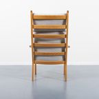High Back Easy Lounge Chair / Fauteuil Ge 284a By Hans Wegner For Getama thumbnail 8