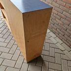 Vintage Schoolkast Room Divider Boekenkast thumbnail 3