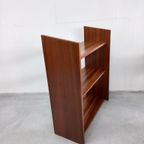 Jaren 50/60 Scandinavisch Wandmeubel Wandrek (teak-grenen-fineer) thumbnail 2