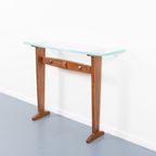 Sculptural Italian Mid-century Wall Side Table / Bijzettafel / Tafel, 1950’s thumbnail 2