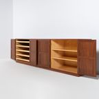 Rare Set Of 3 Teak Cabinets By Tove & Edvard Kindt-larsen For <<<brand>>>, 1950’s thumbnail 3