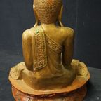 Boeddha. Hout. thumbnail 5