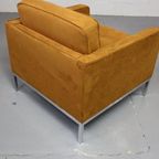 Pair Of Florence Knoll Lounge Chairs For Knoll International thumbnail 6