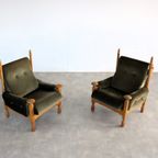 Vintage Fauteuils | Brutalist | Jaren 50 Easy Chairs thumbnail 13