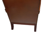 Cognac Kleurige Lederen Armzetel thumbnail 7