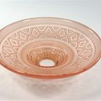 Vintage Lampenkap Glas – Oudroze/Zalm thumbnail 4