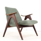 Vintage Wébé Fauteuil Louis Van Teeffelen New Upholstery thumbnail 12