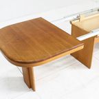 Vintage Deense Grote Ovalen Uitschuifbare Eettafel Xl thumbnail 3