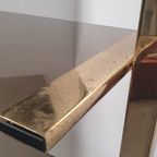 Belgo Chrom Glass Brass Freestanding Wall Unit Regency Bar thumbnail 12