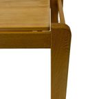 Vintage Minimalistische Eikenhouten Salontafel 80's Design thumbnail 22