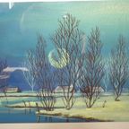 Luc De Ro Blauw Landschap thumbnail 2