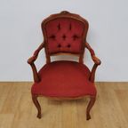 Brocante Vintage Louis Xv Stoeltje Fauteuil Fauteuiltje 103 thumbnail 7