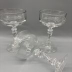Set Coupe Glazen Zwaar Kristal 3 Stuks thumbnail 6