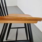 Deense Tapiovaara Nesto Pastoe ´60 Teakhouten Spijlen Stoel thumbnail 7
