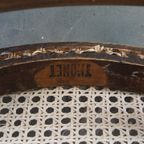 Set Van 2 Originele Vintage Thonet Bistro Design Stoelen thumbnail 9
