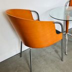 Calligaris Postmoderne Stoelen En Bijzettafel Italië ‘90 thumbnail 3