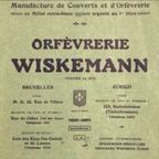 Orfèvrerie Wiskemann (Ow) - Sucrier Et Pot À Lait Art Nouveau En Métal Argenté thumbnail 2