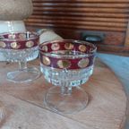 Set Van 6 Vintage Italiaanse Glaasjes thumbnail 3