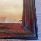 Frans Gehout Spiegeltje 43x37 Cm Antiek thumbnail 5