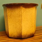 Grote Vintage West Germany Bloempot Keramiek Plantenbak thumbnail 9