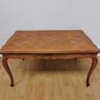 Vintage Landelijke Eettafel Eetkamertafel Tafel Uitschuifbaar 405 thumbnail 5
