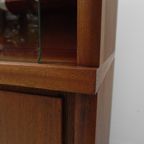 Vintage Vitrine, Secretaire Kast, Mahonie thumbnail 36