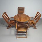 Ico Parisi Garden Seating Set By Reguitti Chairs / Table thumbnail 19