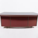 1950’S Curved Desk From Umberto Mascagni, Italy thumbnail 6