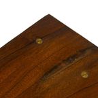 Vintage Deens Palissander Wandplank Open Zwevende Plank 60's thumbnail 11