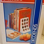 Oranje Boekensteunen Jaren 70 Spaceage Lp Houder thumbnail 7