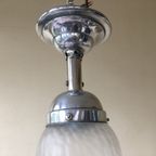 Hanglamp Wc Lampje Hallampje Art Deco 1930 Frans thumbnail 3