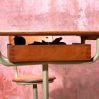 In Da Style Of Jean Prouvé Vintage Child'S School Desk thumbnail 5