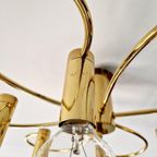 Grote Koperen Plafondlamp, Cosack Leuchten, 1970 thumbnail 13