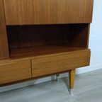 Vintage Highboard Wandkast Barkast Teak thumbnail 7