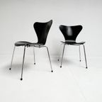 Set Van 2 Model 3107 Stoelen Van Arne Jacobsen, 1990'S thumbnail 7