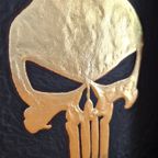 Punisher Skull Verguld 23Ct Goud In Lijst thumbnail 6