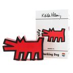 Keith Haring - Medicom Barking Dog Statue Red thumbnail 4