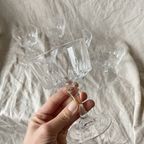 6 X Cristal D’Arques France Champagne Glazen Kerst thumbnail 7