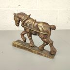 Bronzen Beeld Trekpaard thumbnail 7