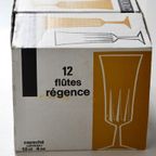 20 Luminarc Régence Cristal D'Arques Champagneglazen / Flûtes thumbnail 10