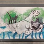 Zeer Grote Reproductie Van Picasso thumbnail 7