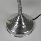 Aluminium Vintage Bureaulamp Met Buigstang, Jaren 50 thumbnail 11