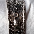 Antieke Zilveren Gestileerde Berber-Armband Maghreb-Algerije thumbnail 7