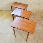 Vintage Teakhouten Nesting Set Van Opal 1960 thumbnail 2