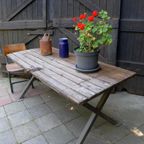 Brocante Boeren Tuintafel thumbnail 6