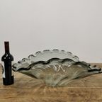 Grote Vintage Schaal Italiaans Glas, Fruitschaal thumbnail 2