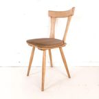 Partij 19 Vintage Houten Eetkamerstoelen thumbnail 7